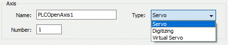 PLCopen Axis Parameters